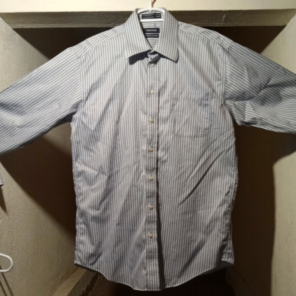 Nautica long sleeve dress shirt